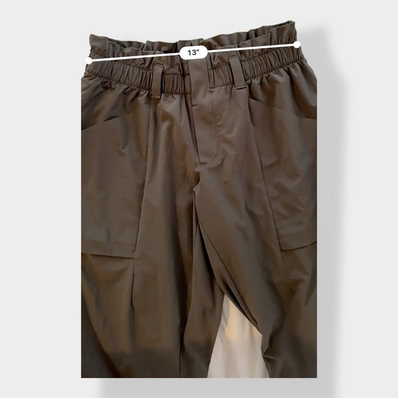 Athleta cropped elastic waist pants Size 4 - Picture 3 of 8
